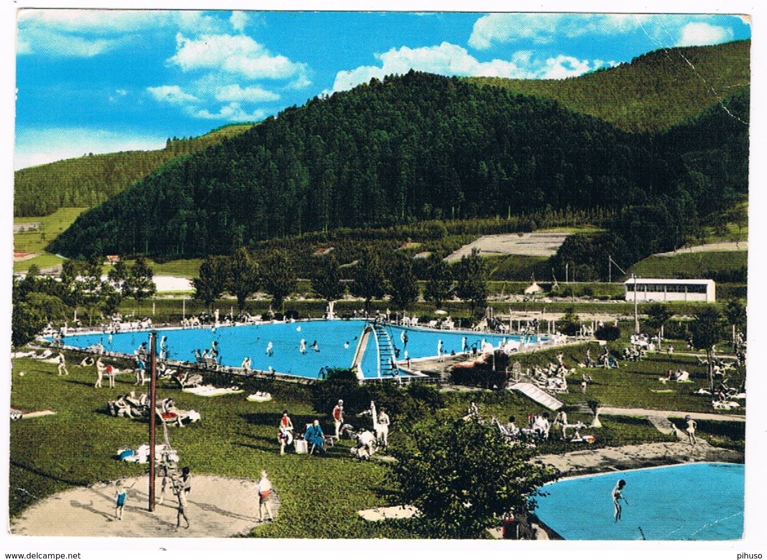 D-11245    WOLFACH : Schwimmbad ( Schwimmbad, Swimmingpool, Piscine ) - Rottweil