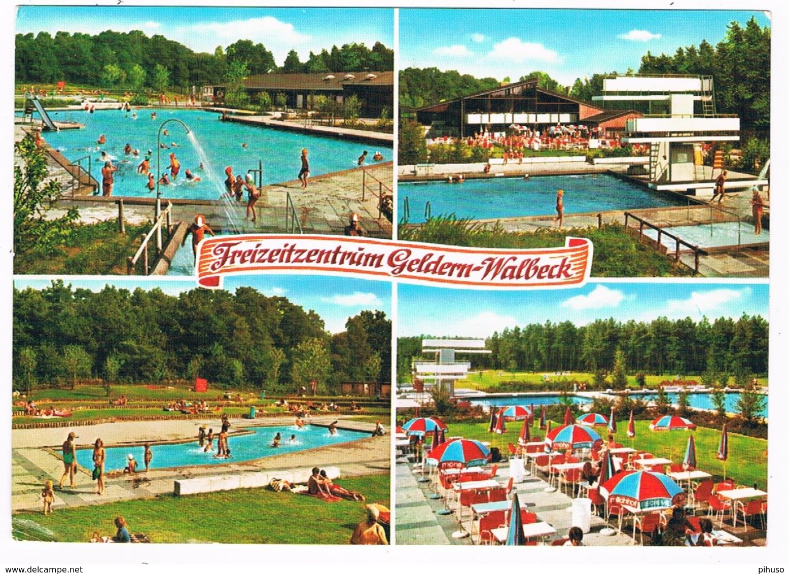 D-11256   GELDERN-WALBECK : Schwimmbad ( Schwimmbad, Zwembad, Piscine ) - Geldern