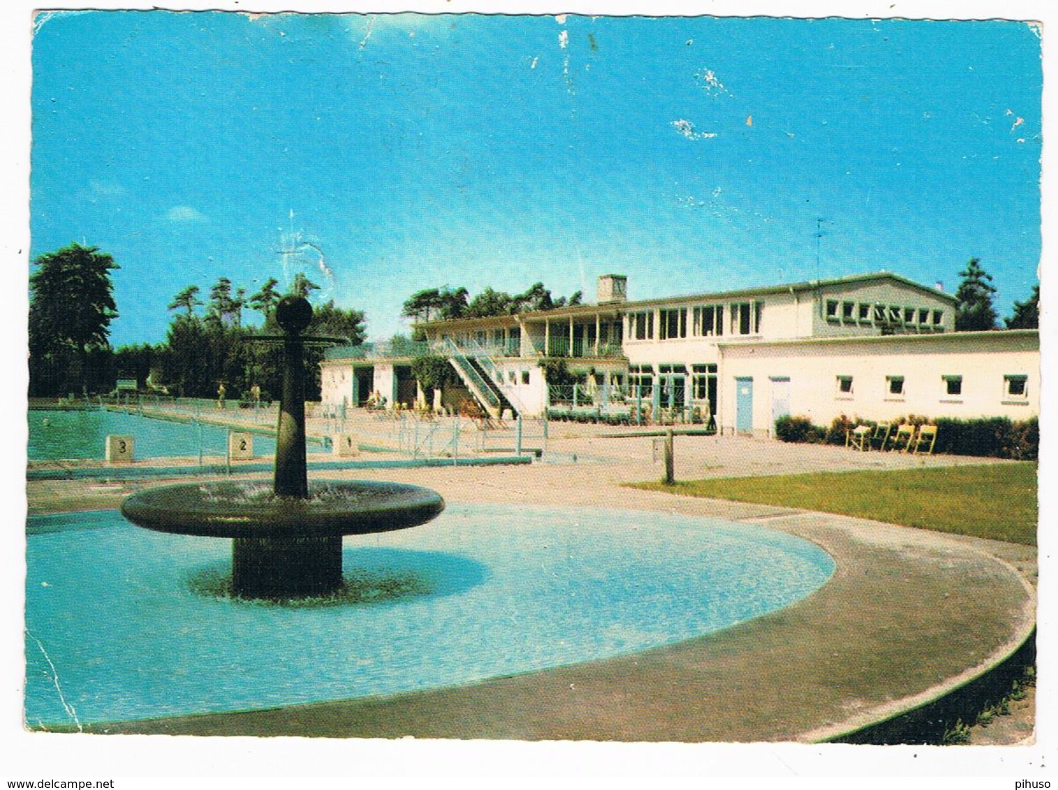 D-11258   RHEINDALEN : British Rhine Army H.Q: Swimming Pool ( Schwimmbad, Zwembad, Piscine ) - Mönchengladbach