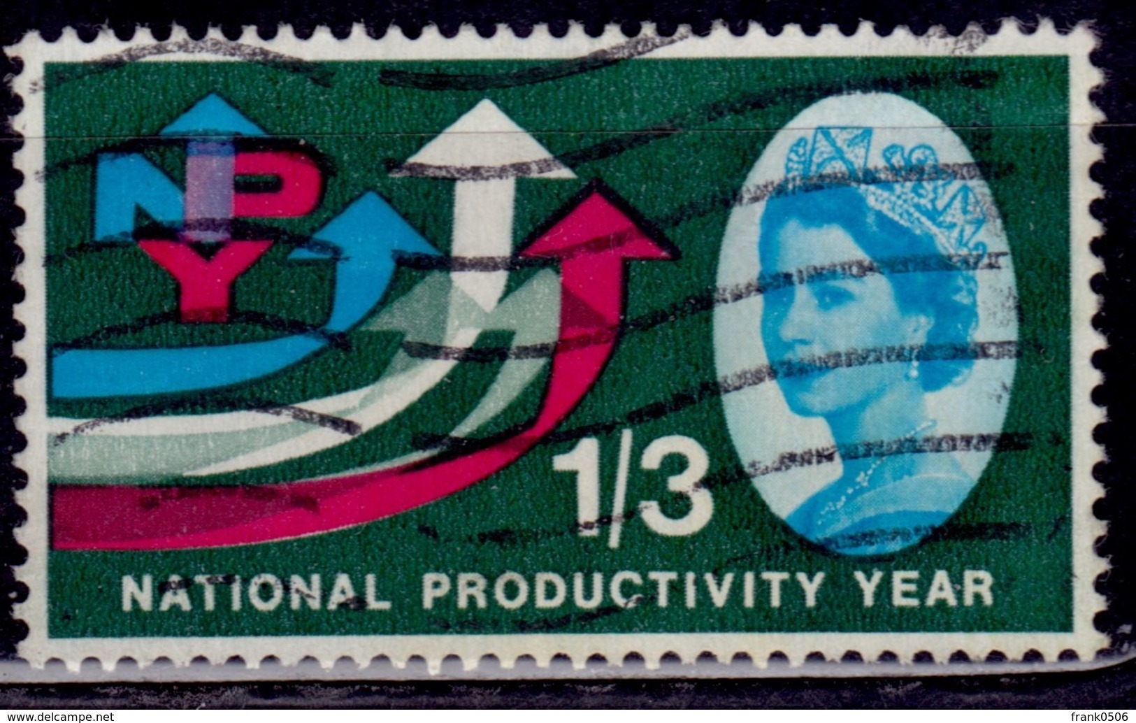 Great Britain 1962, National Productivity Year, 1sh6p, Sc#389, Used - Oblitérés