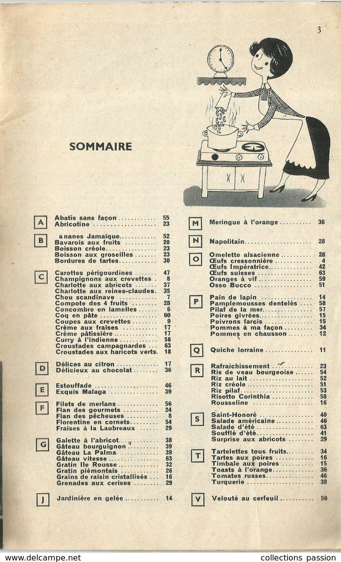 GASTRONOMIE, Trimestriel , CUISINE SAVOUREUSE , N° 7, 1957 , 64 Pages,4 Scans , Frais Fr 3.15 E - Gastronomie