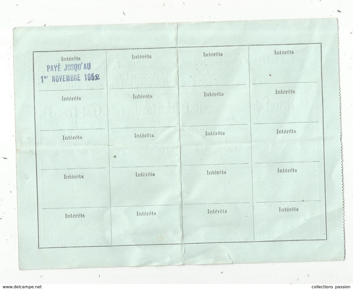 Certificat De 54 Parts De 100 Francs , 1951,sté Coop. Agricole De LOUDUN , 2 Scans , Frais Fr 1.55 E - Agricultura