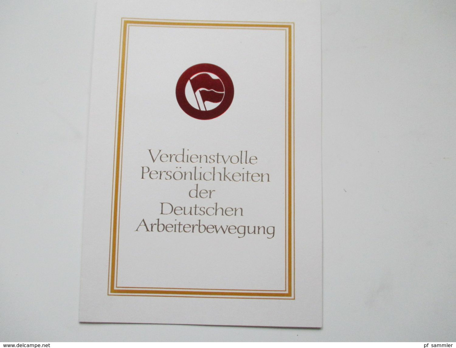 DDR 1980er Jahre Sonderblatt / Faltblatt / Gedenkblatt Insgesamt 6 Stück! Guter Zustand! - Lettres & Documents