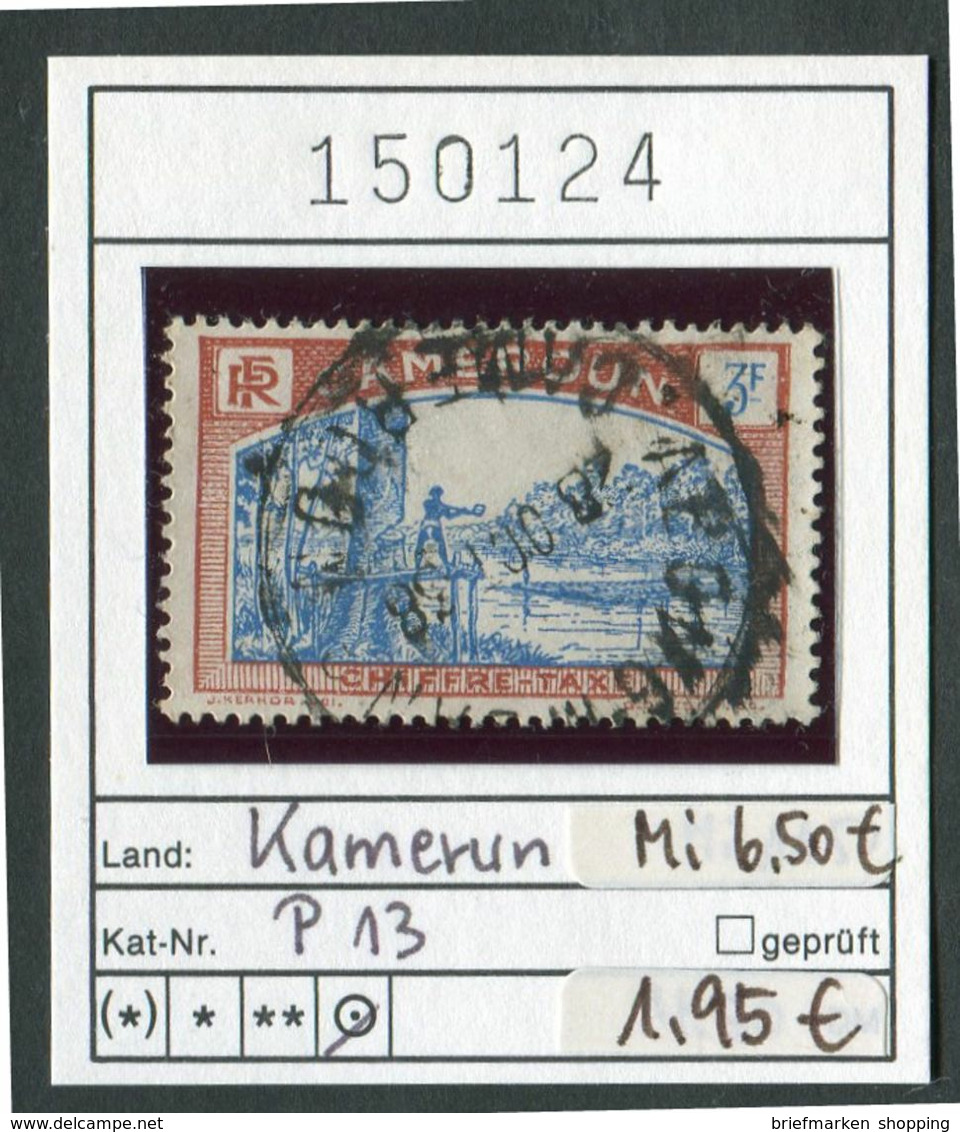 Kamerun - Cameroun - Michel Porto 13 - Oo Oblit. Used Gebruikt - Used Stamps