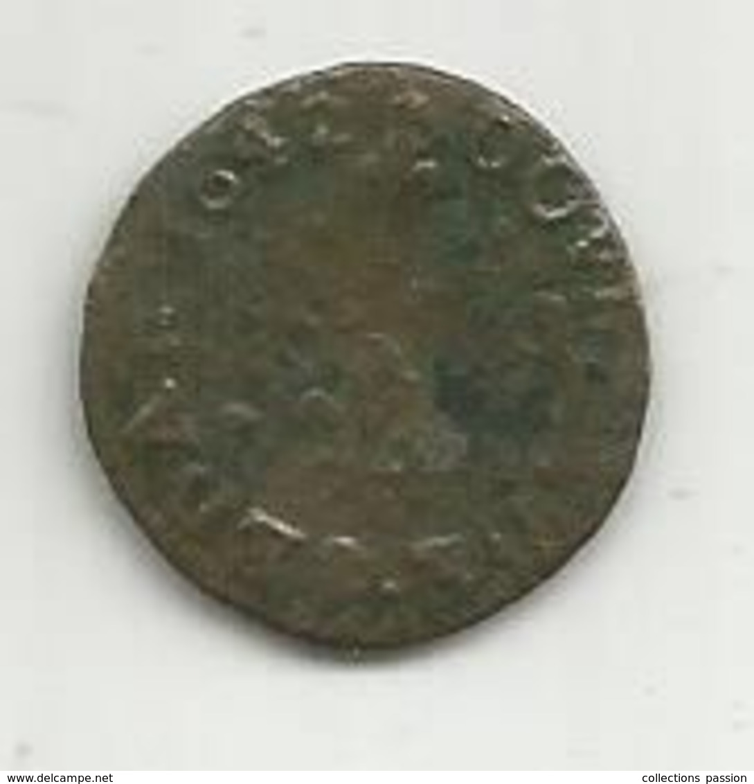 Monnaie , Double Tournoi , SEDAN , 1642 , 2 Scans - 1610-1643 Luigi XIII Il Giusto