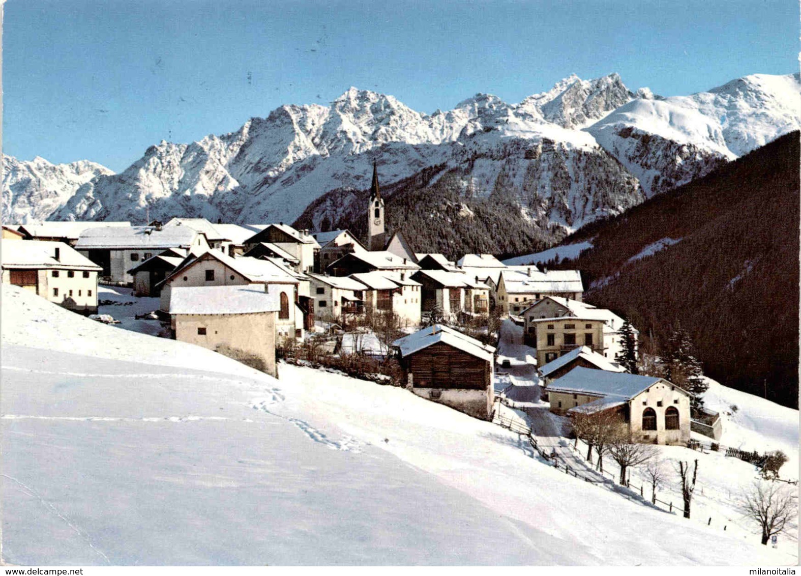 Guarda, Unterengadin (032-32) * 1. 3. 1973 - Guarda