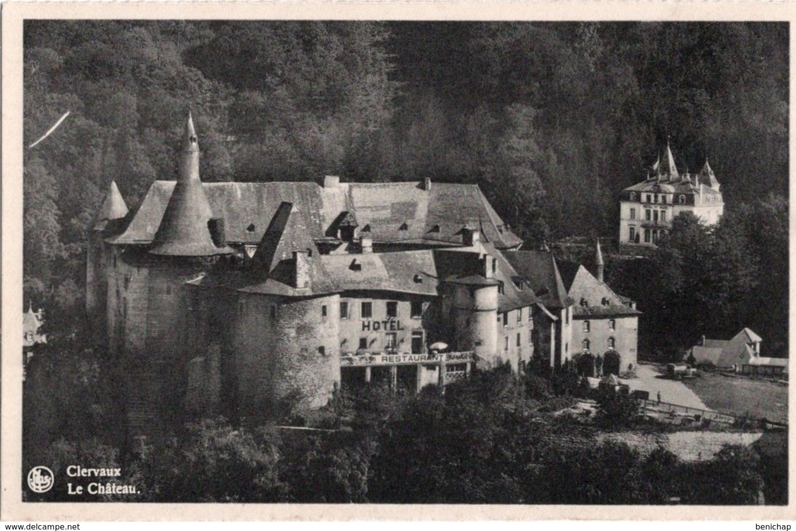 CPA NELS - CLERVAUX - LE CHÂTEAU -  NEUVE -  NON VOYAGEE - Clervaux