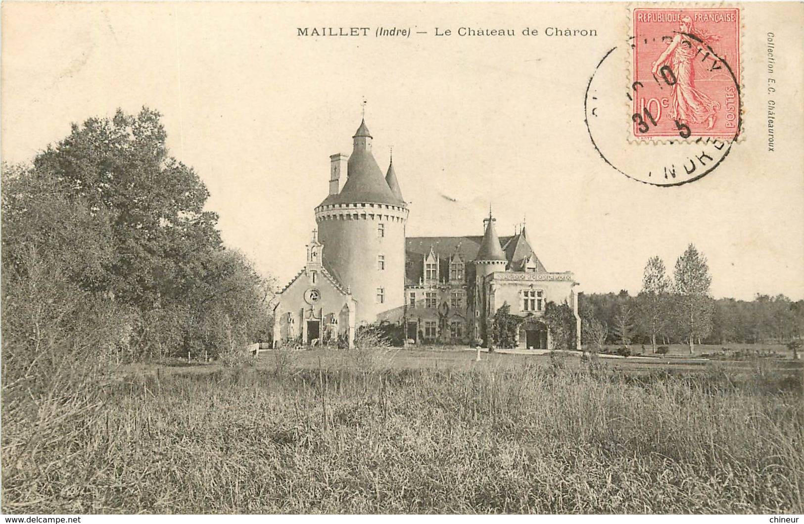 MAILLET LE CHATEAU DE CHARON - Autres & Non Classés