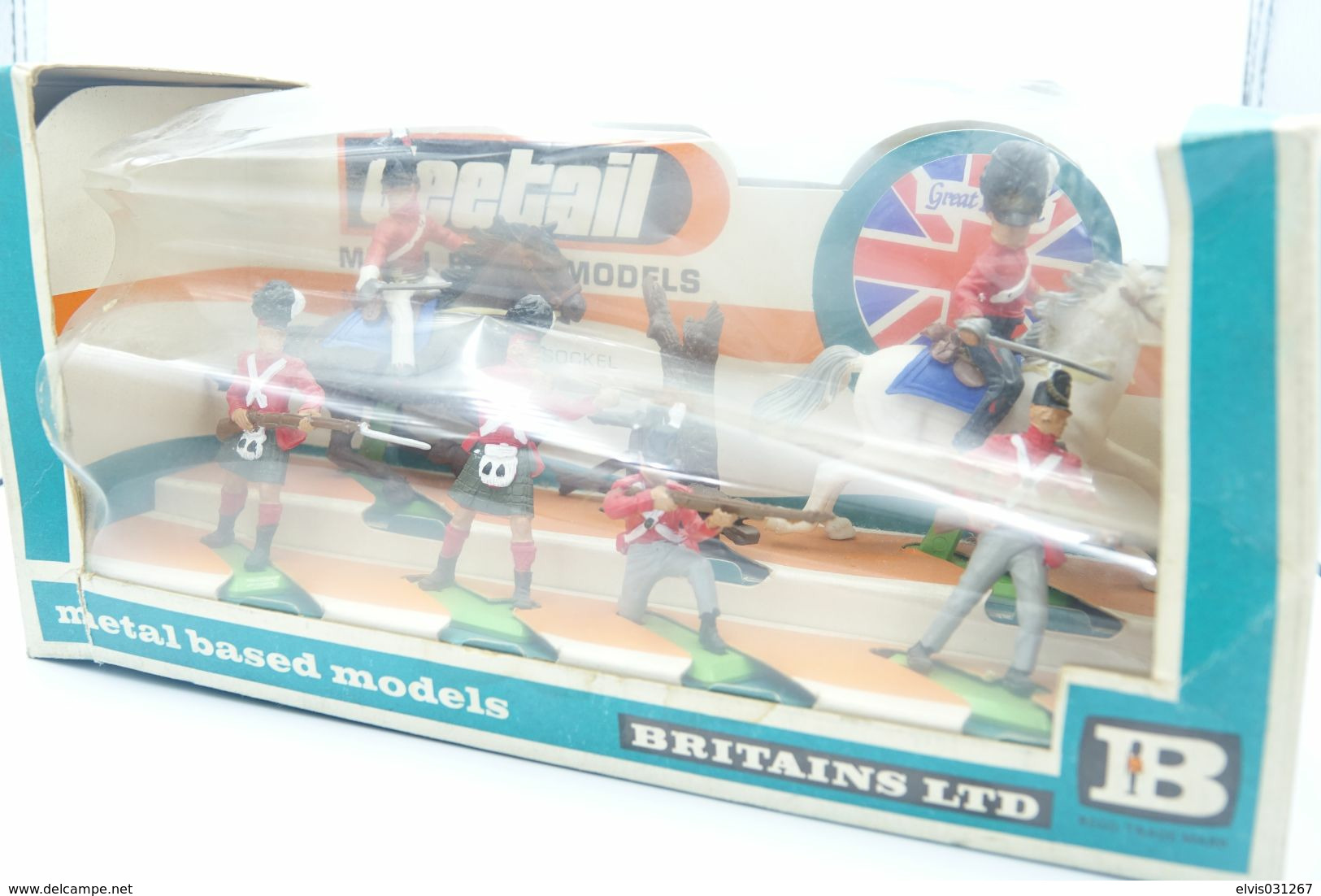 Britains Ltd, Deetail : BATTLE OF WATERLOO Original IN BOX N°7945, Made In England, RARE COLLECTOR - Britains