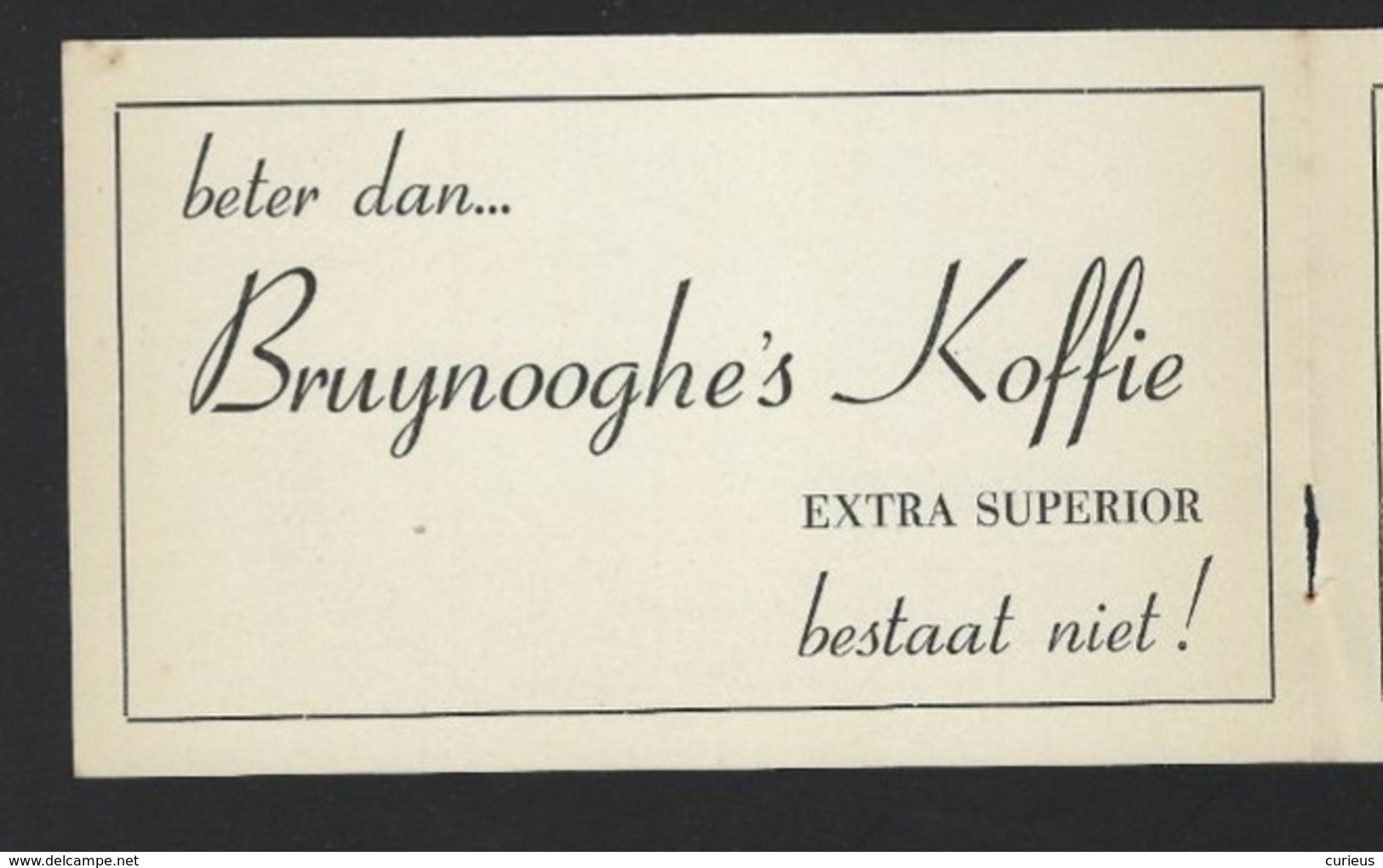 RECLAME * BROUWERIJ ANGLO BELGE * BANK SOCIETE GENERALE * BRUYBOOGHE S KOFFIE * DE NIEUWE GIDS * 15.5 X 9.5 CM - Altri & Non Classificati