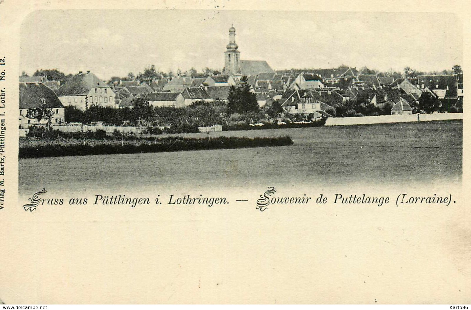 Gruss Aus Püttlingen * Puttelange * 1909 - Puttelange