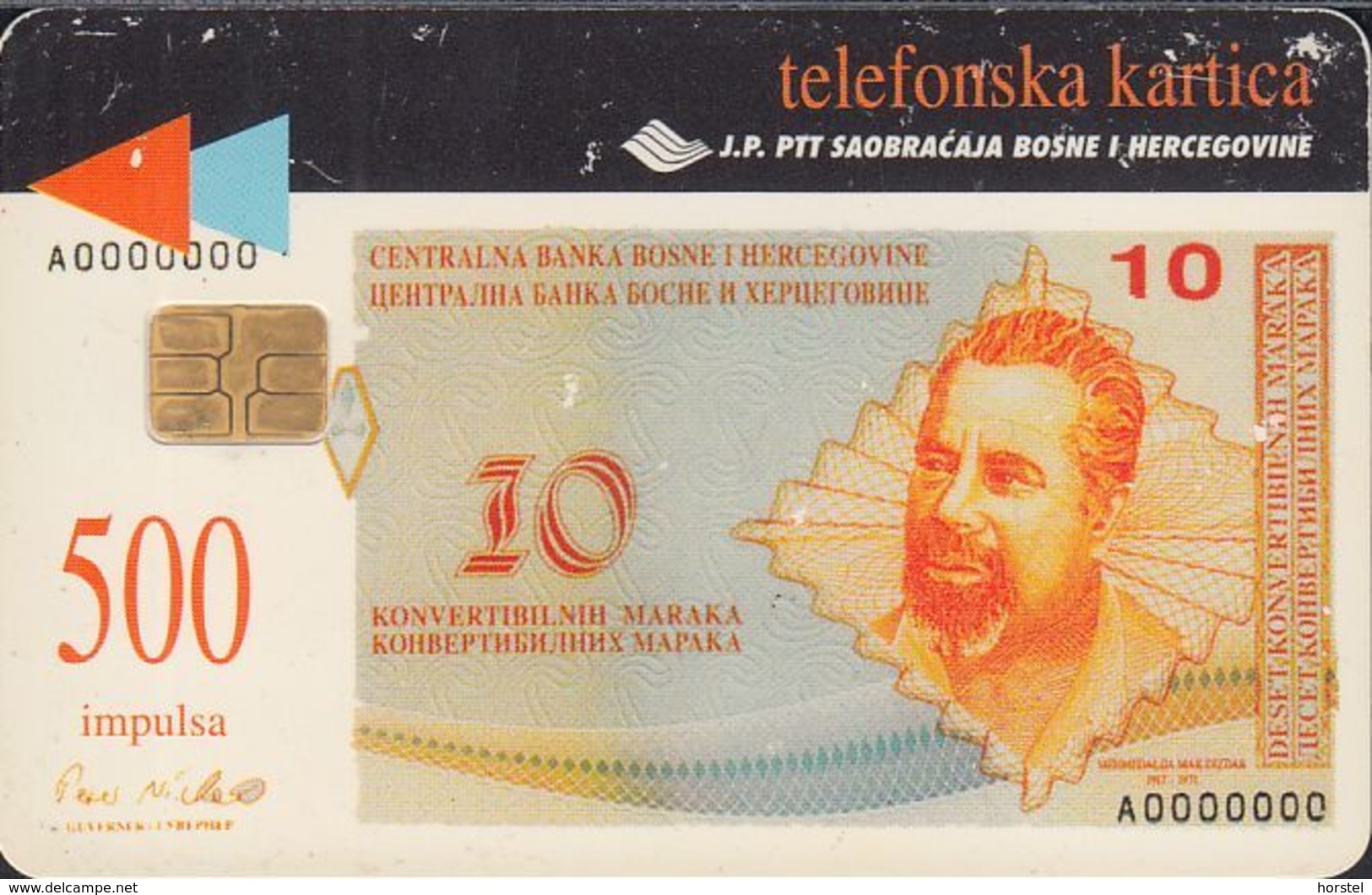 Bosnien Chip Nr.18 - Banknoten - 500 Imp. - Bosnien