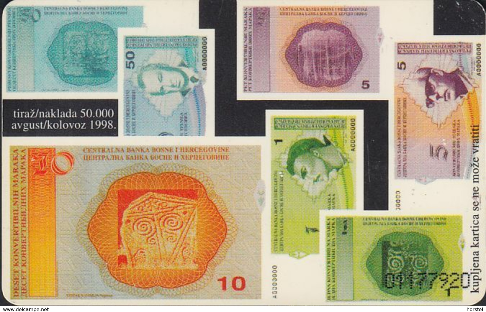 Bosnien Chip Nr.18 - Banknoten - 500 Imp. - Bosnien