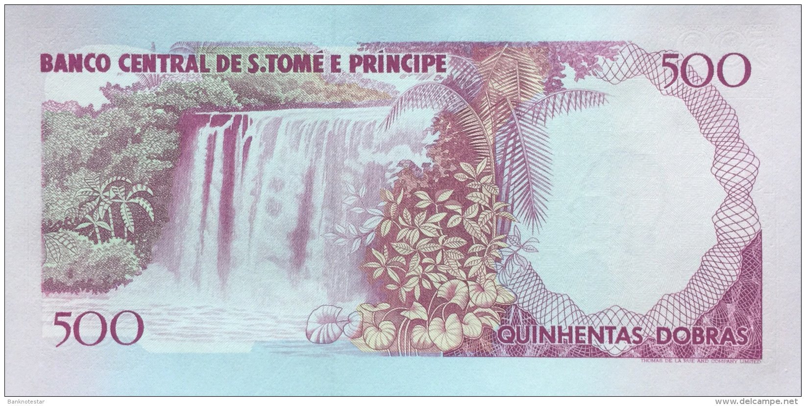 St. Thomas &amp; Prince 500 Dobras, P-63 (1993) - UNC - San Tomé E Principe