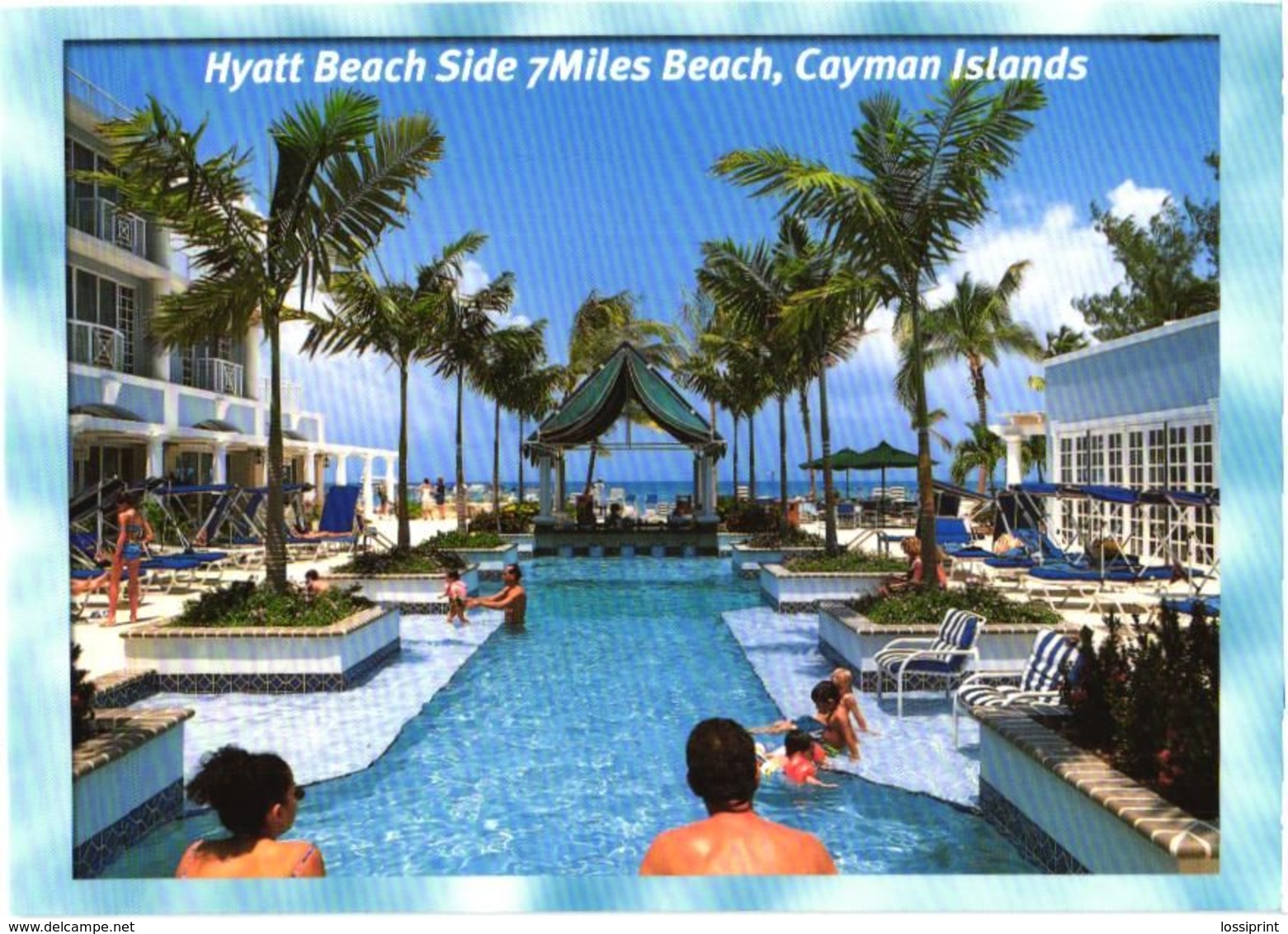British West Indies:Cayman Islands, Grand Cayman, Hyatt Beach Side 7 Miles Beach - Caimán (Islas)