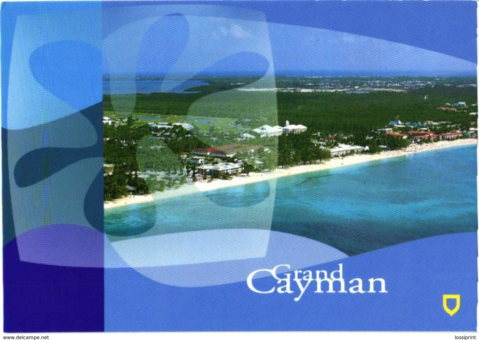 British West Indies:Cayman Islands, Grand Cayman Aerial View - Kaimaninseln