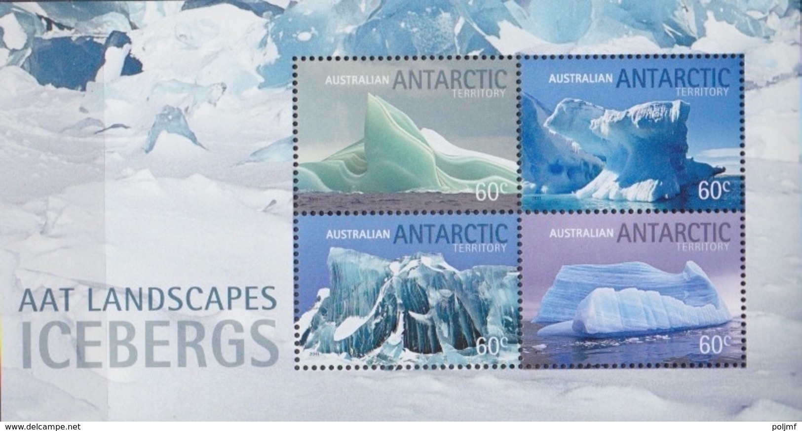 AAT, Bloc N° 7 (Iceberg De L'Antarctique), Neufs ** - Nuovi