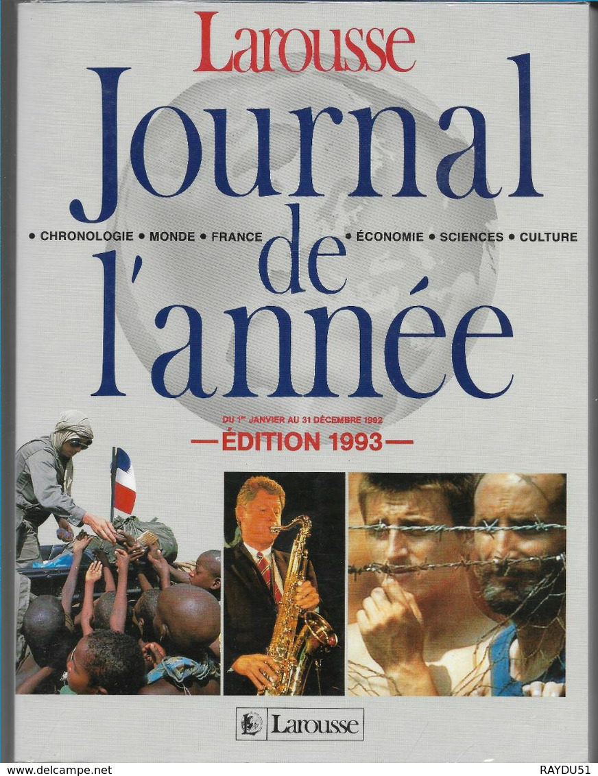 JOURNAL DE L'ANNEE 1992 - Encyclopédies