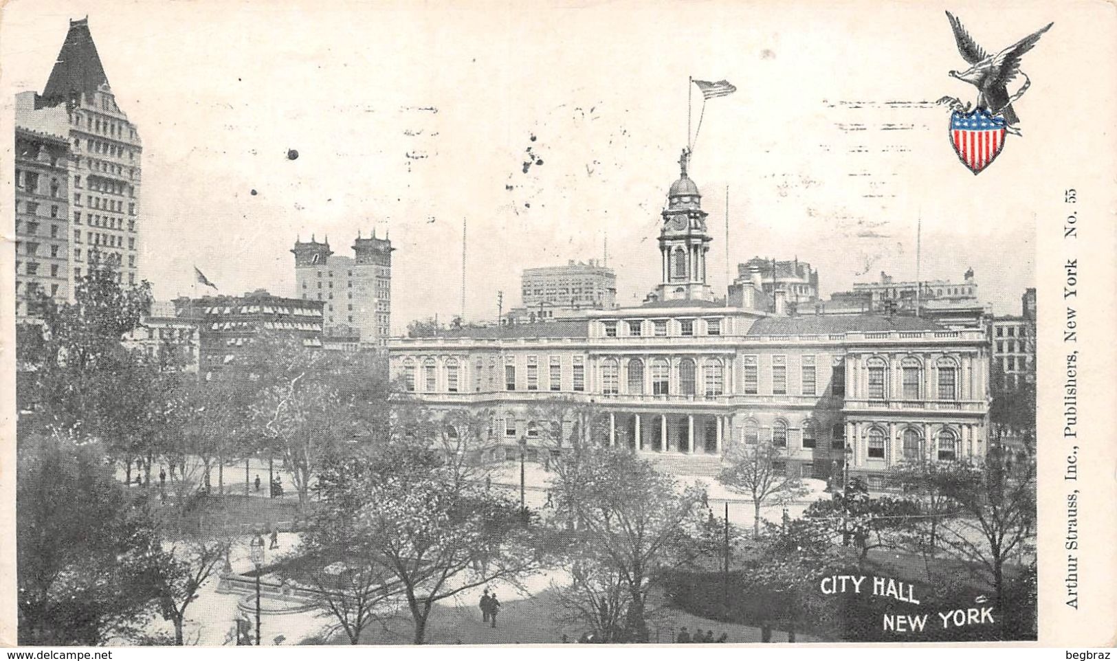 NEW YORK      CITY HALL - Broadway