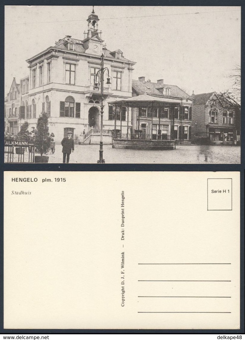 Nederland - Hengelo (O) , Stadhuis - 1915 - Hengelo (Ov)