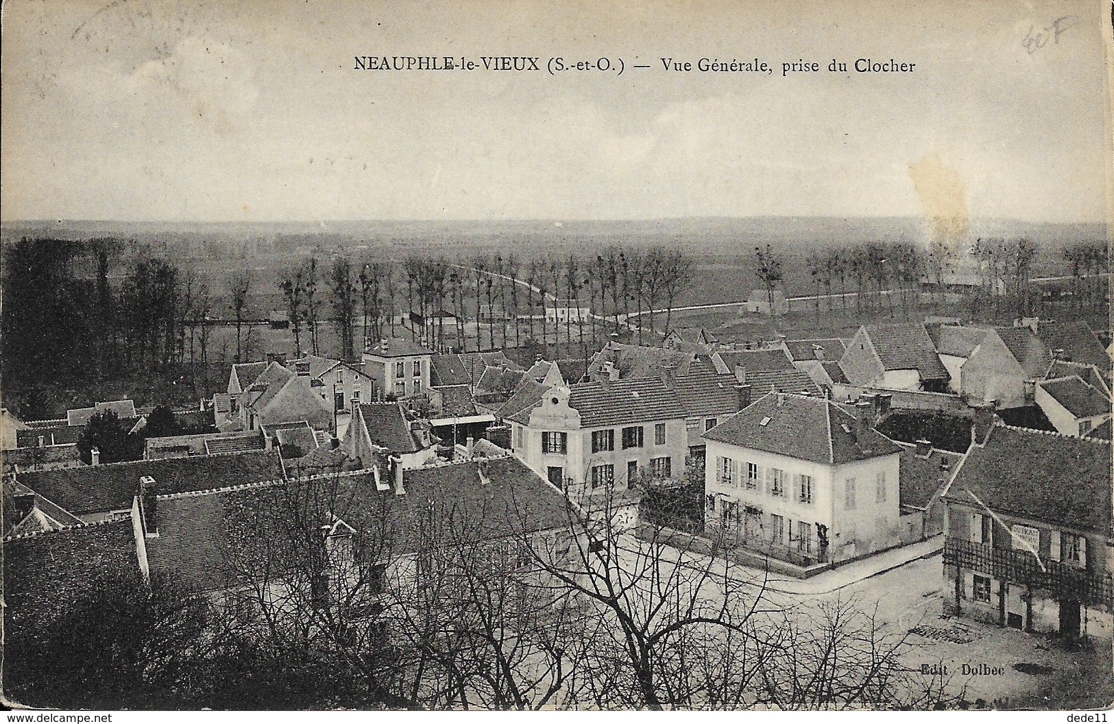 78 NEAUPHLE-LE-VIEUX - Vue Générale, Prise Du Clocher - Neauphle Le Chateau