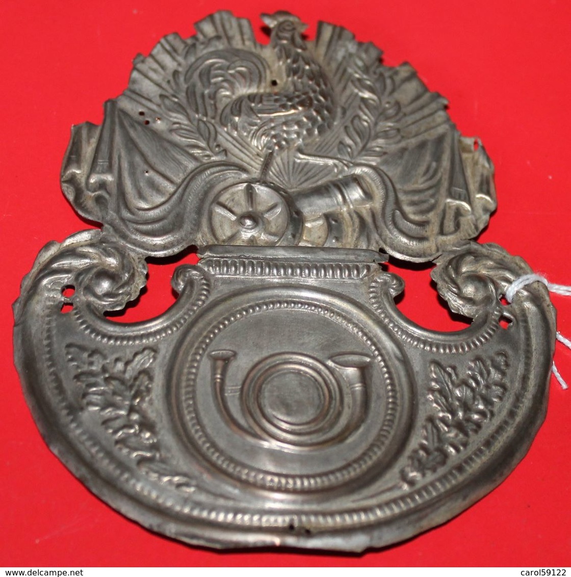 Plaque De Shako Monarchie De Juillet - Casques & Coiffures