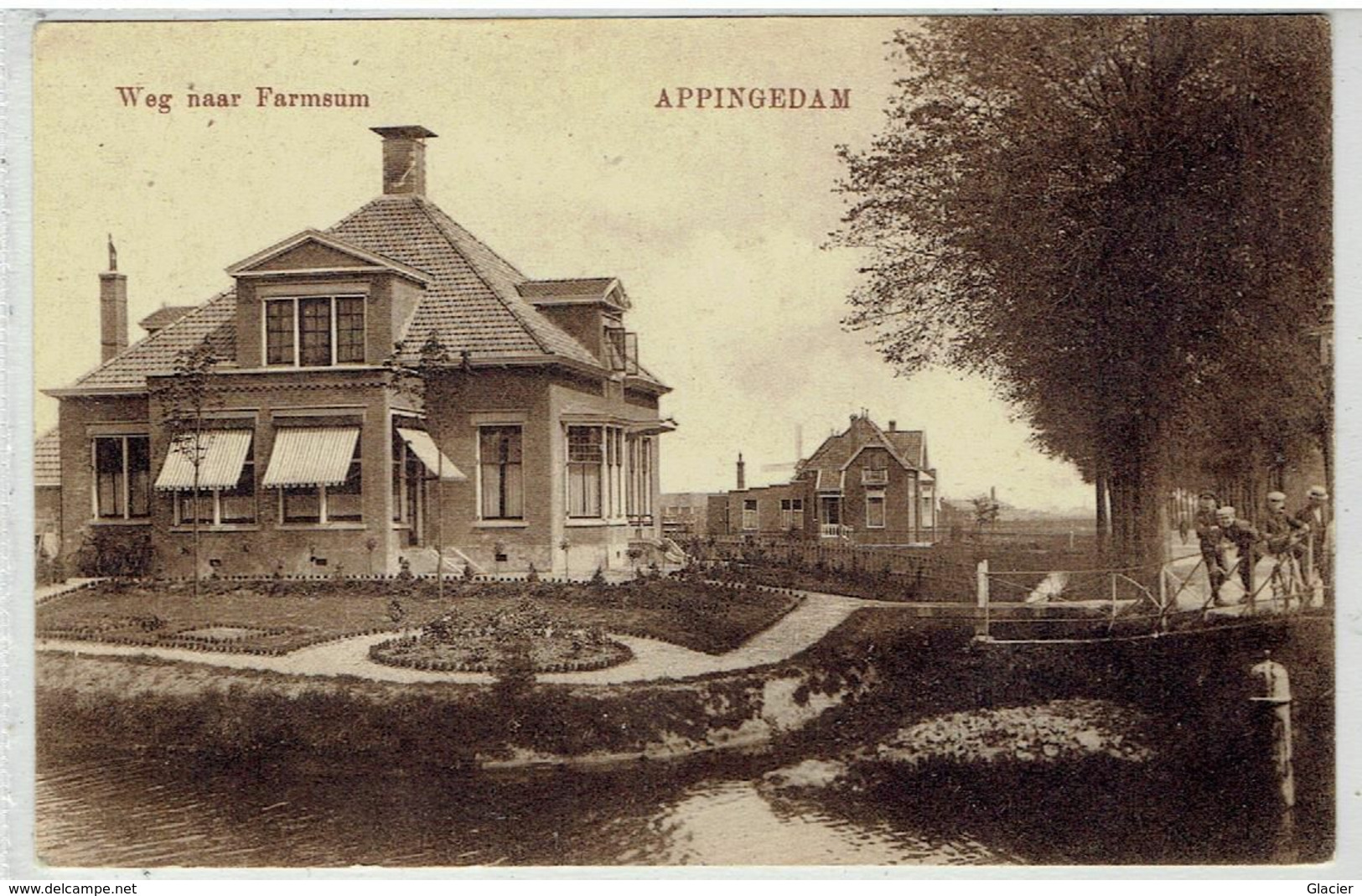 APPINGEDAM - Groningen - Weg Naar Farmsum - Appingedam