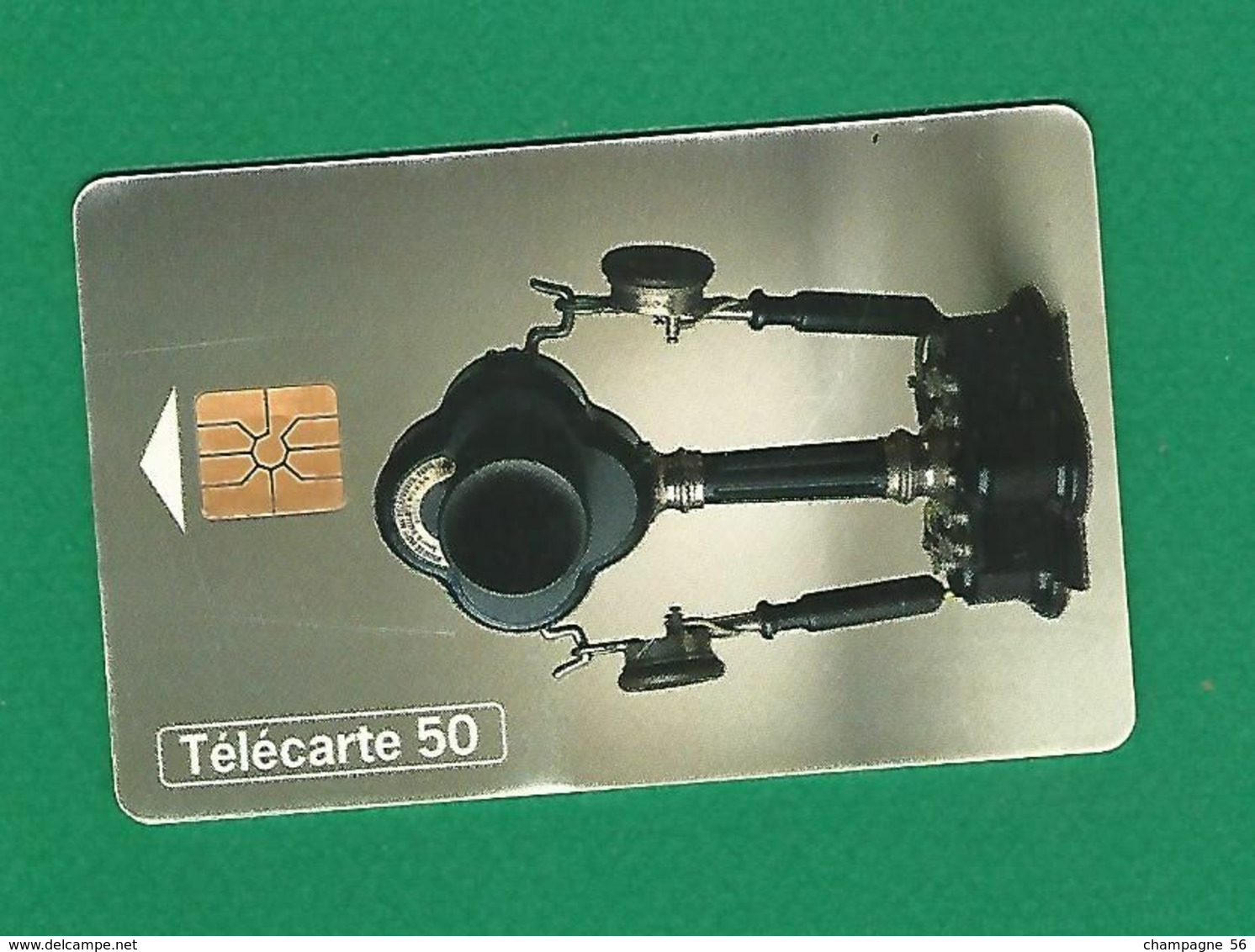 VARIÉTÉS FRANCE TÉLÉCARTE 1997 / 06 GEM1A 50 UNITES TELEPHONE BAILLEUX 1892 UTILISÉE - Variétés