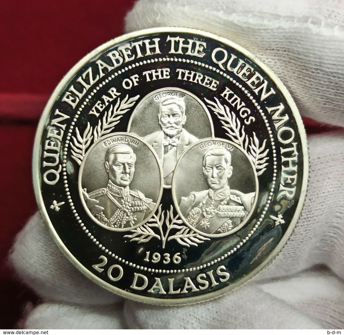 Gambia 20 Dalasis Year Of The Three Kings 1994 Km 40 Plata - Gambia