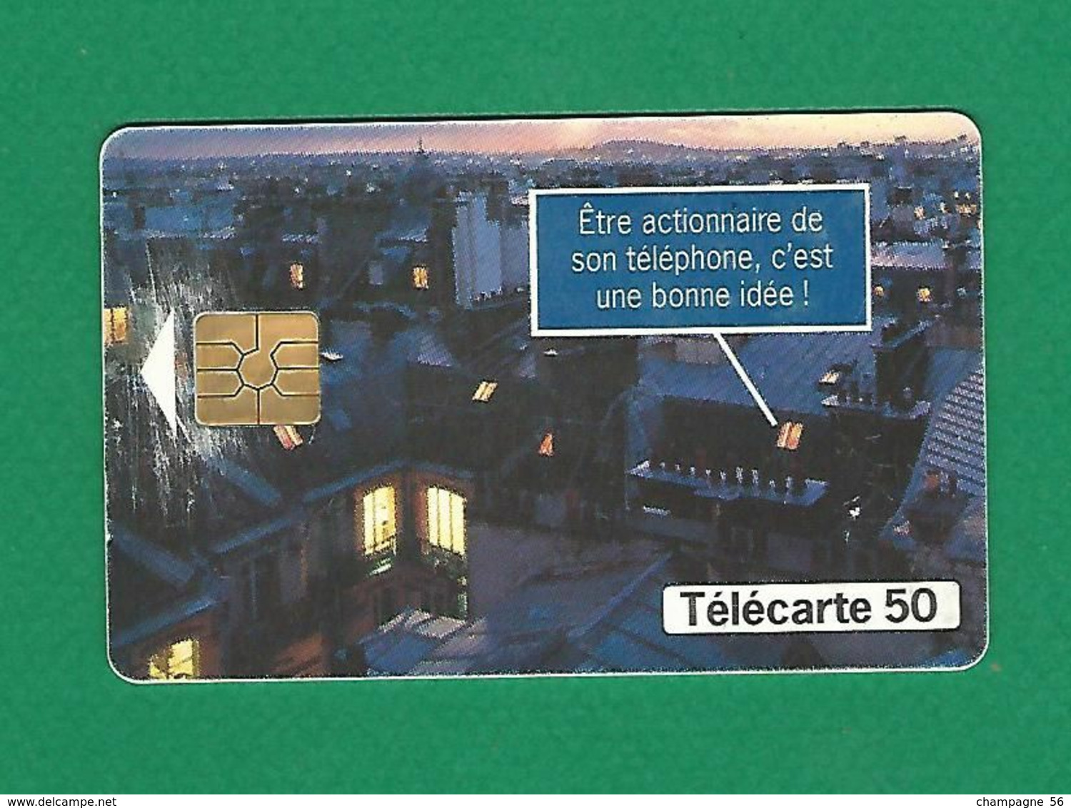 VARIÉTÉS FRANCE TÉLÉCARTE 09 / 1997 /  GEM2   ËTRE ACTIONNAIRE    50 UNITES   UTILISÉE - Variedades