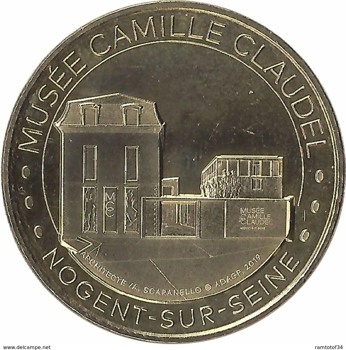 2019 MDP446 - NOGENT-SUR-SEINE - Musée Camille Claudel / MONNAIE DE PARIS - 2019