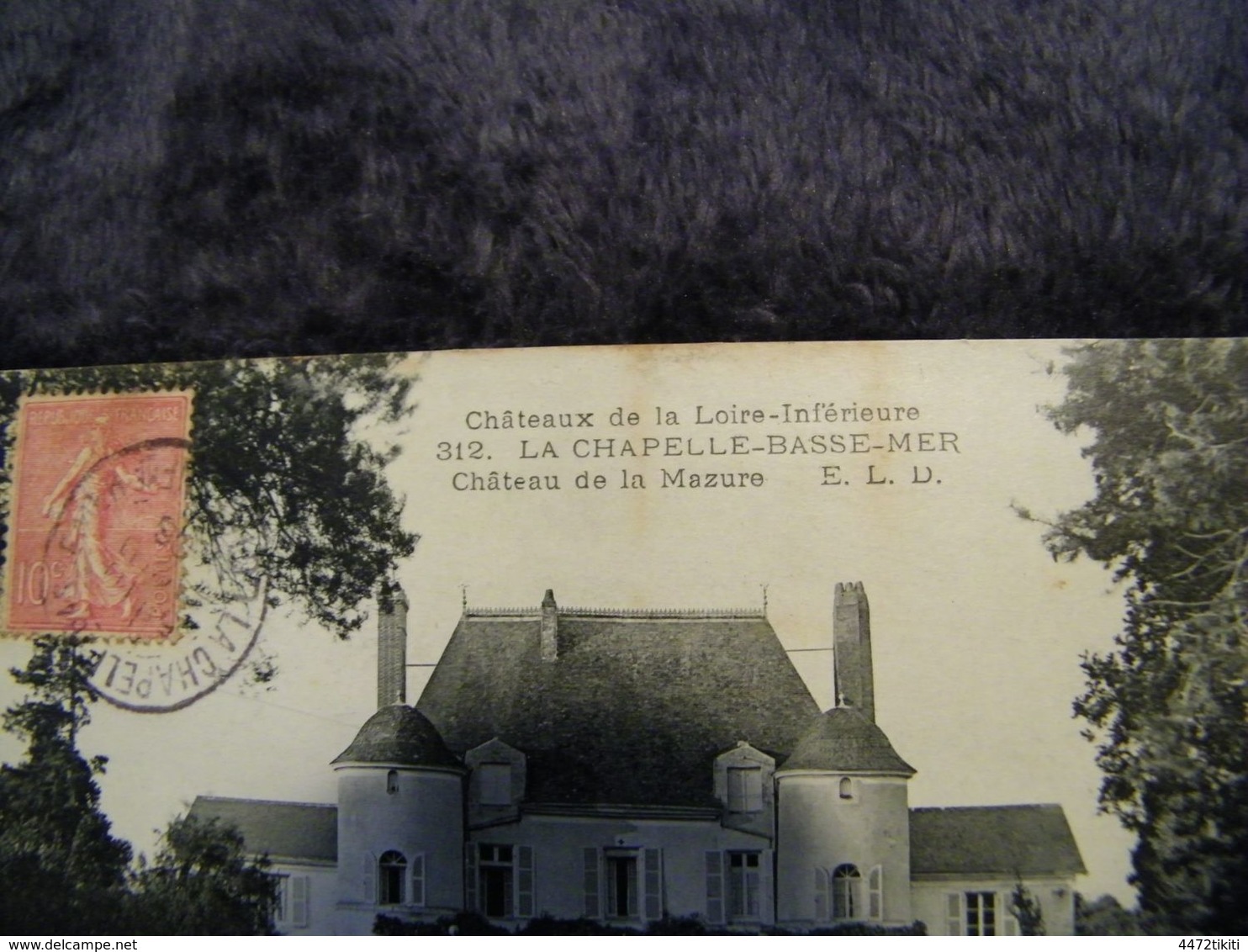CPA - La Chapelle Basse Mer (44) - Château De La Mazure - 1906 - SUP  (DN 16) - La Chapelle Basse-Mer