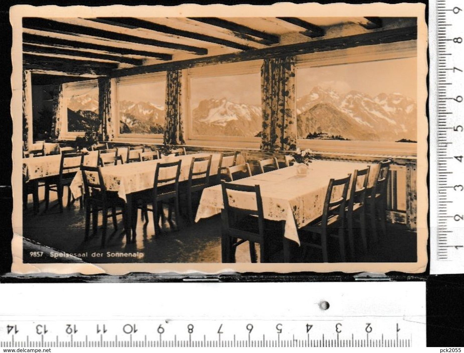 Sonthofen Pension Sonnenalp Gelaufen 1938 ( AK 1190 ) - Sonthofen