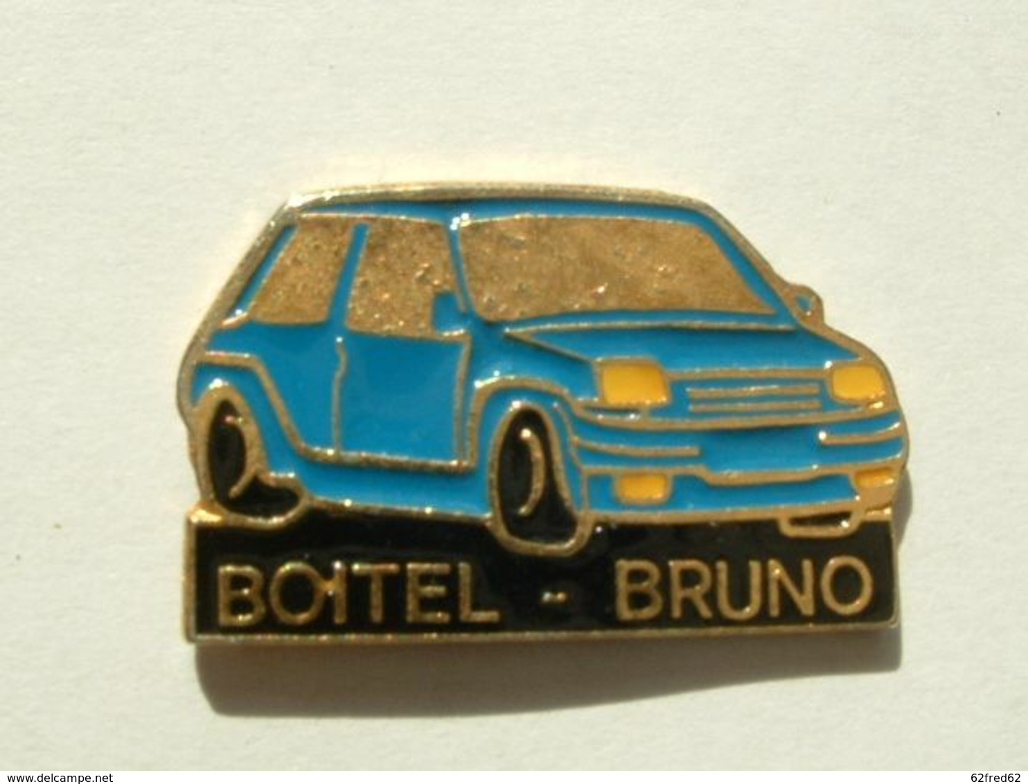 PIN'S RENAULT SUPER 5 RALLY - BOITEL BRUNO - Rally