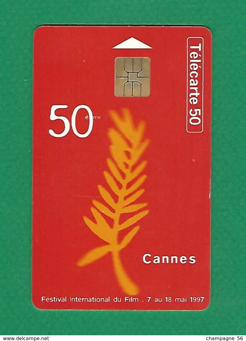 VARIÉTÉS FRANCE TÉLÉCARTE 1997 / 04  SO3 CANNES   50 UNITES   UTILISÉE - Varietà