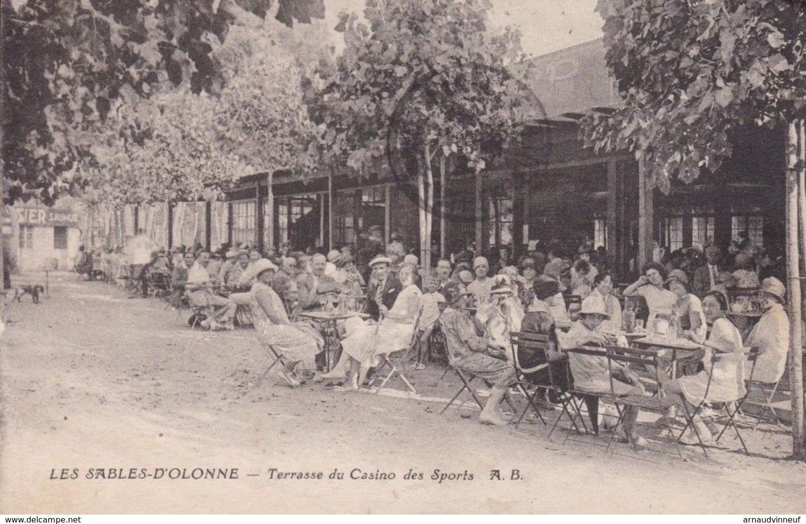 85-LES SABLES D OLONNE TERRASSE DU CASINO  DES SPORTS - Sables D'Olonne