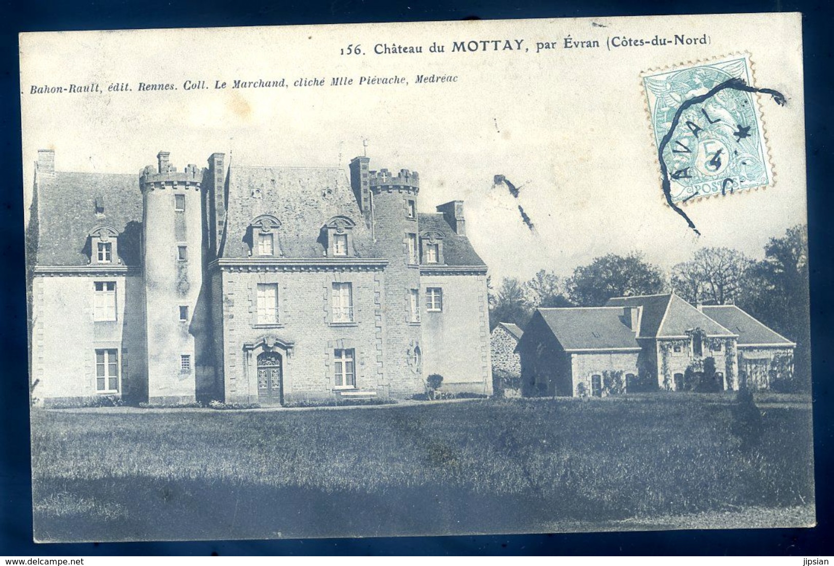 Cpa Du 22 Le Château Du Mottay Par  Evran  AVR20-176 - Evran