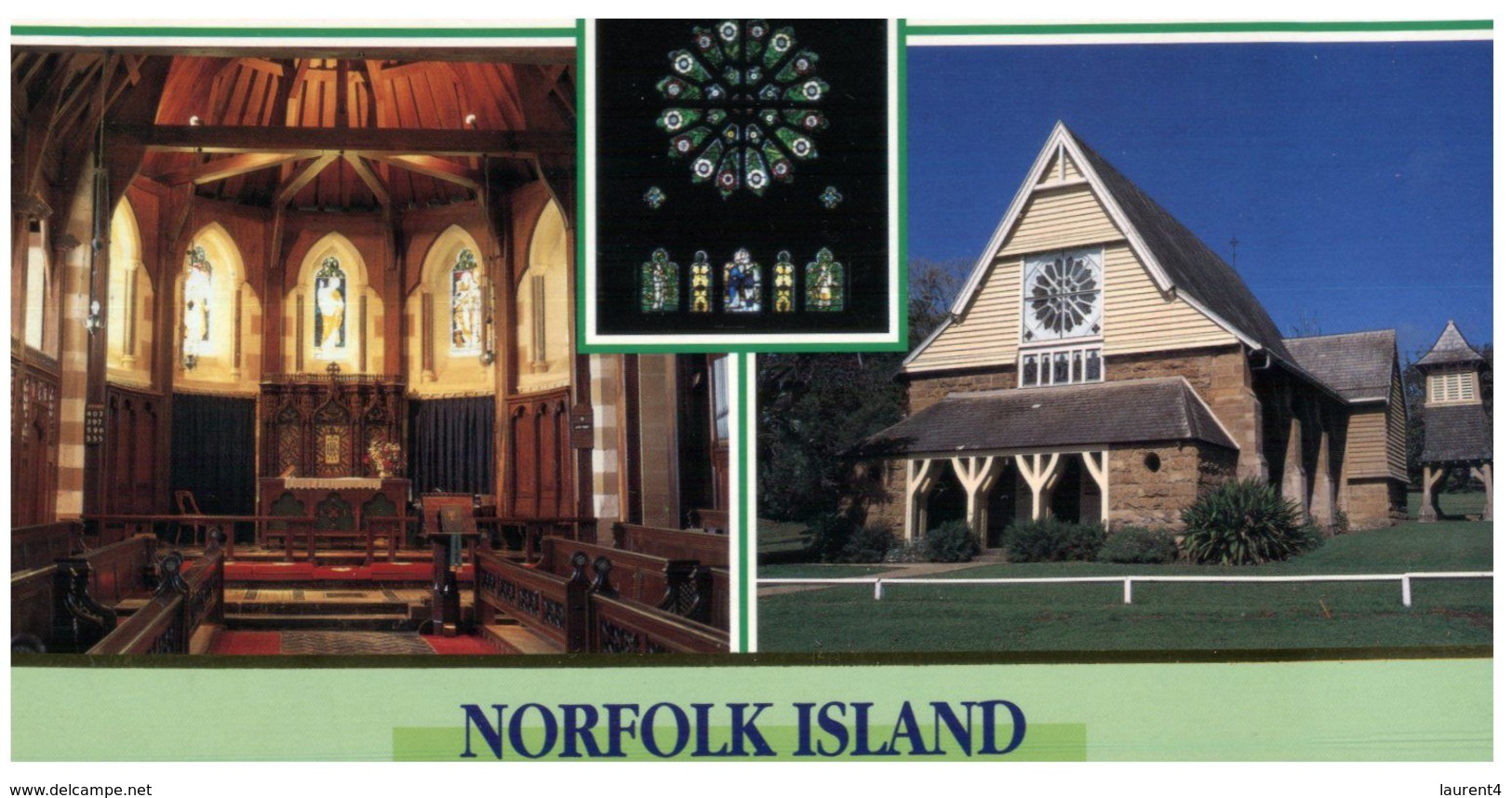 (F 17) Australia - NSW - Norfolk Island Chapel - Norfolk Island