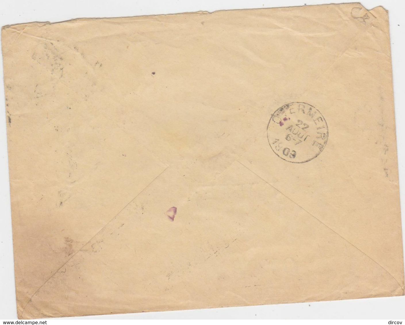 Brief Verstuurd Uit Antwerpen Naar Imker In Overmere-Donk - Covers