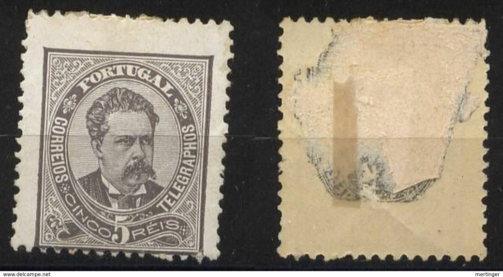 Portugal Mi# 54 XbB * Mint Luis I 1881 - Neufs