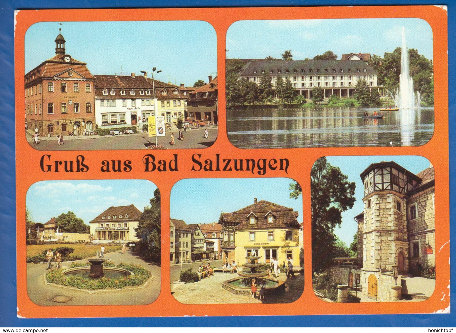 Deutschland; Bad Salzungen; Multibildkarte - Bad Salzungen