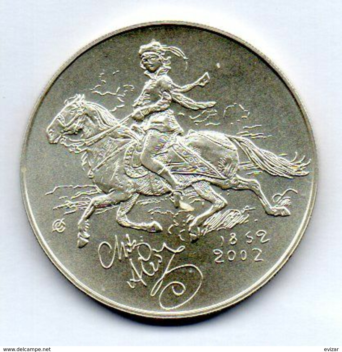 CZECH REPUBLIC, 200 Korun, Silver, Year 2002, KM #59 - Tchéquie