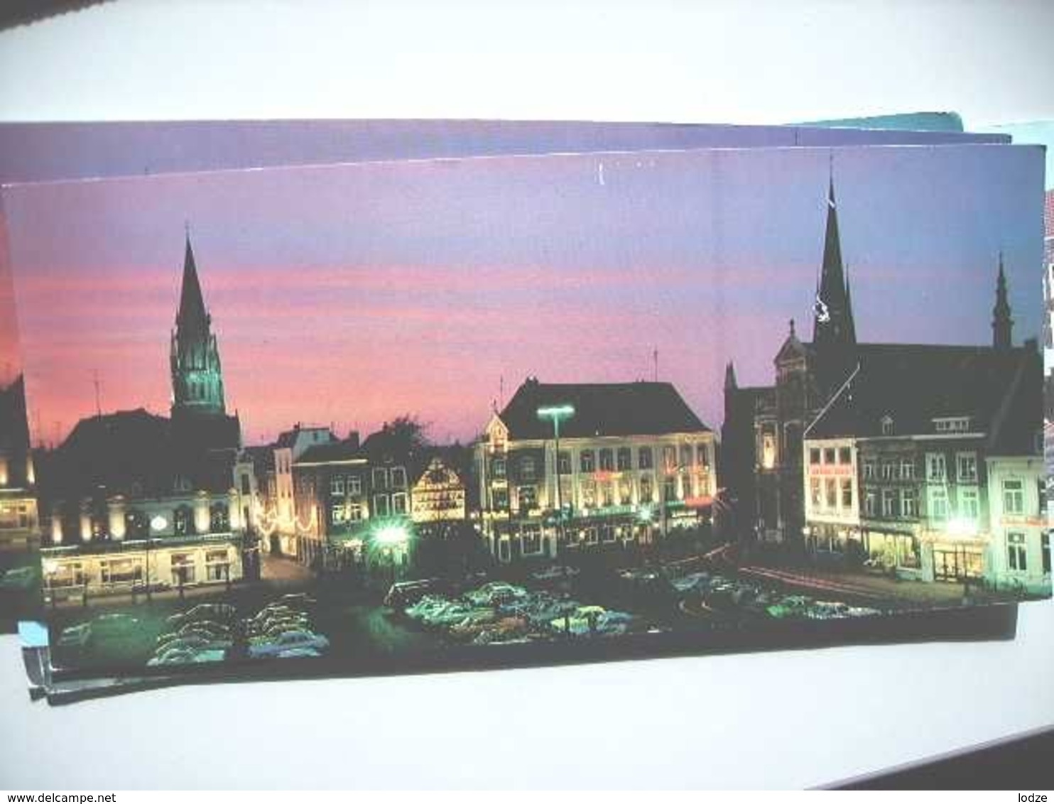 Nederland Holland Pays Bas Sittard Met Markt Bij Avond Lees.... - Sittard