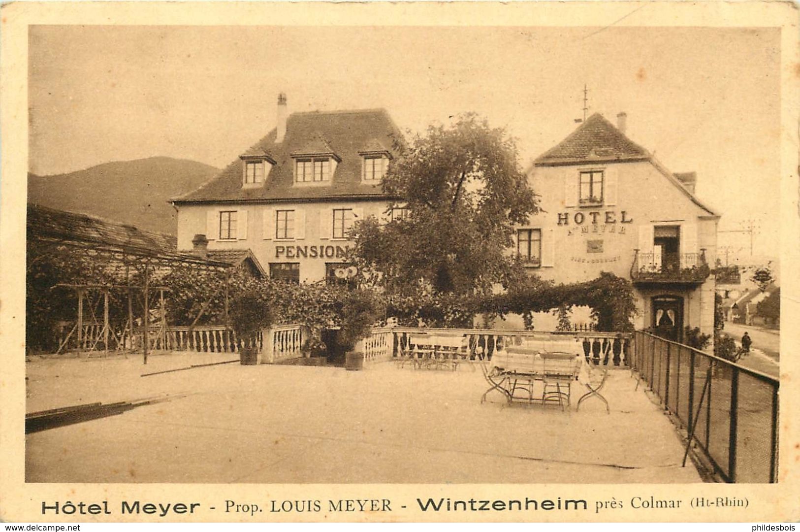 HAUT RHIN  WINTZENHEIM   Hotel MEYER - Wintzenheim