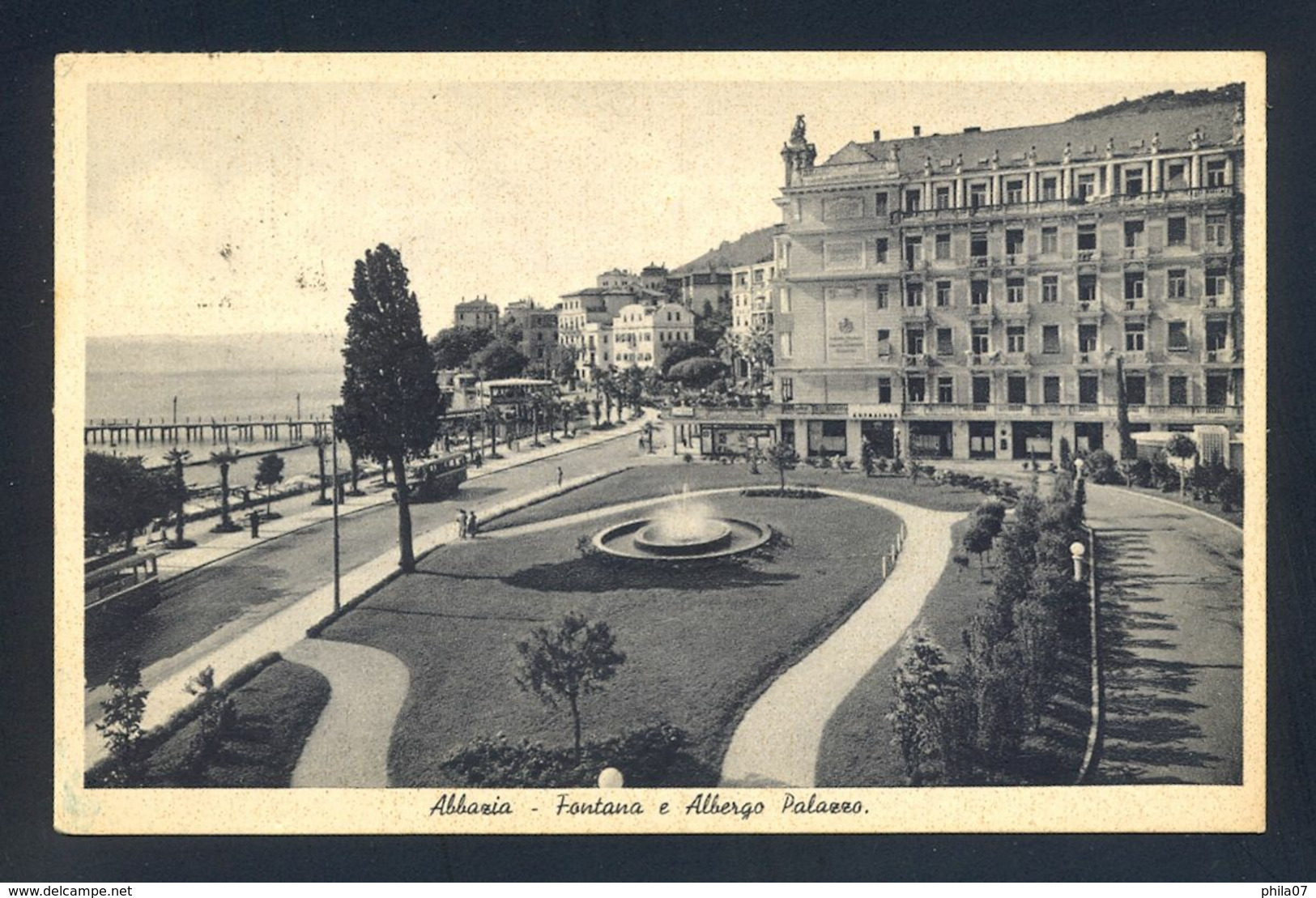 ITALY, Yugoslavia, Trieste, Istria - Postcard Sent From Opatija To Zagreb 1946. - Sonstige & Ohne Zuordnung