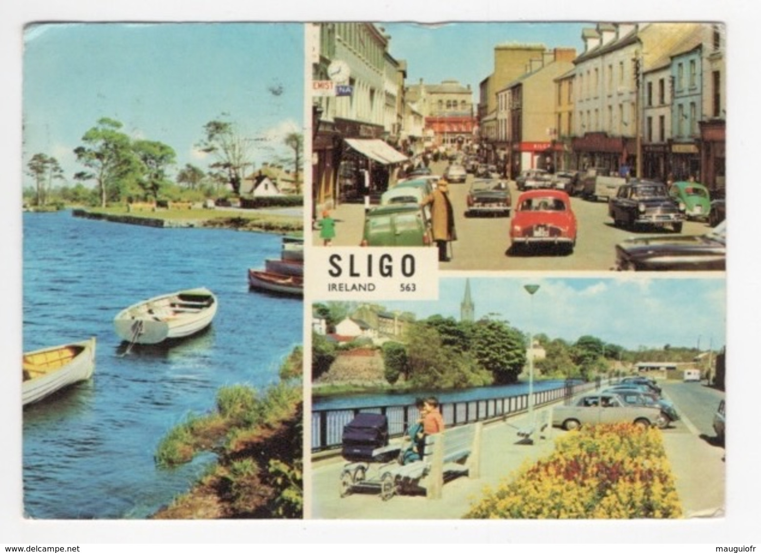 DF / IRLANDE / SLIGO / DIVERS ASPECTS DE LA VILLE / CARTE MULTIVUES / 1973 - Sligo