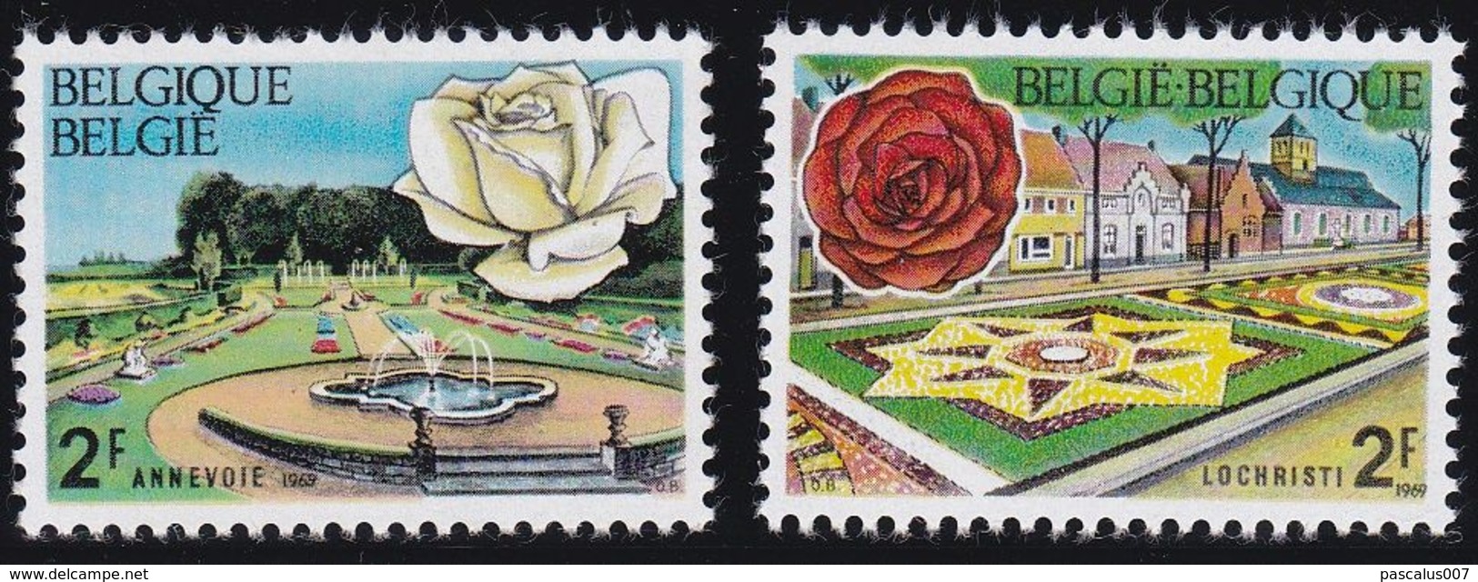 B01-173 BELG.1969 1501 & 1502 FDC Circulée Flora  Flore + Timbres Xx 5€ - 1961-1970
