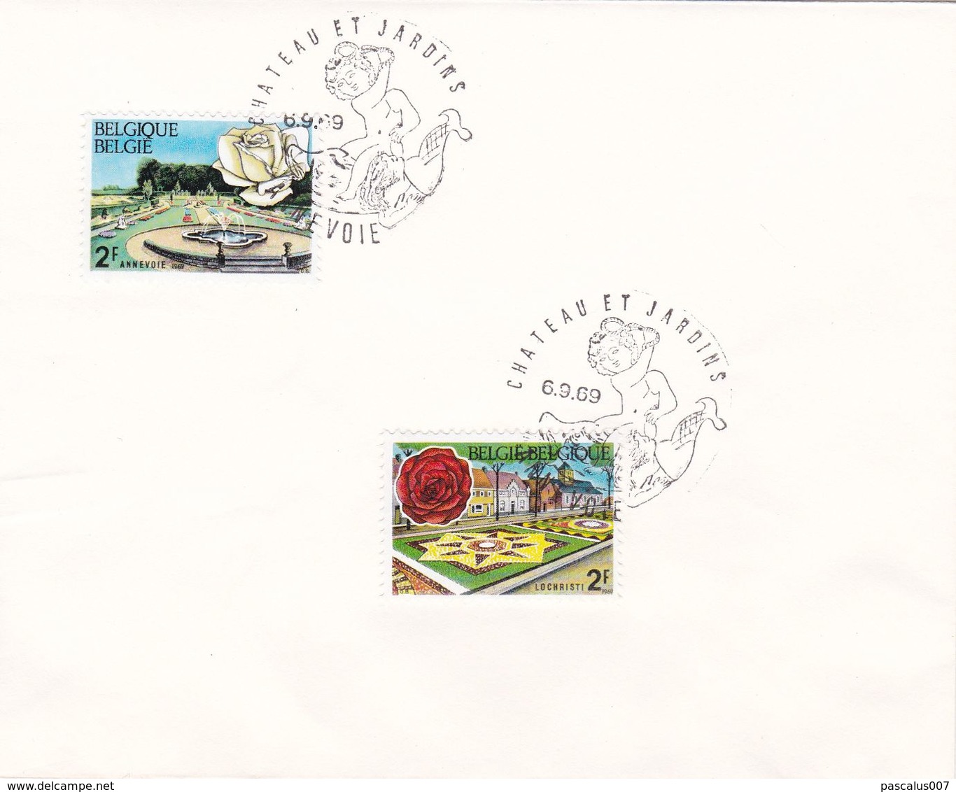 B01-173 BELG.1969 1501 & 1502 FDC Flora  Flore 1.75€ - 1961-1970