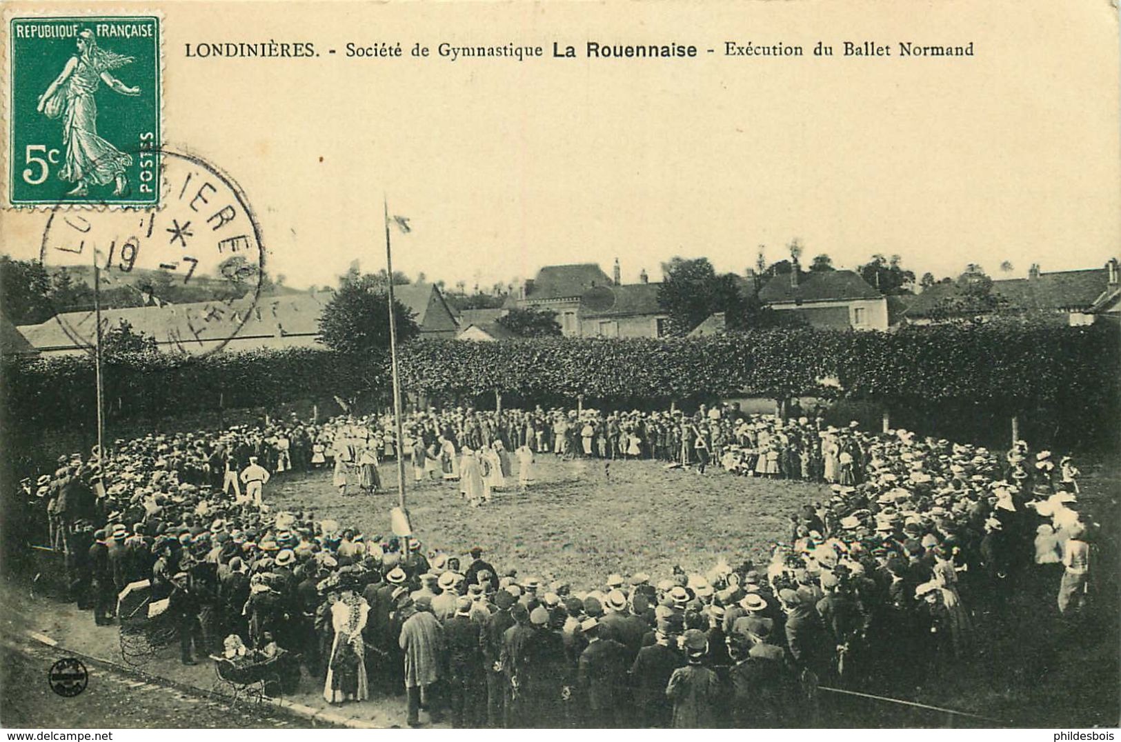 SEINE MARITIME  LONDINIERES  Societé De Gymnastique LA ROUENNAISE - Londinières