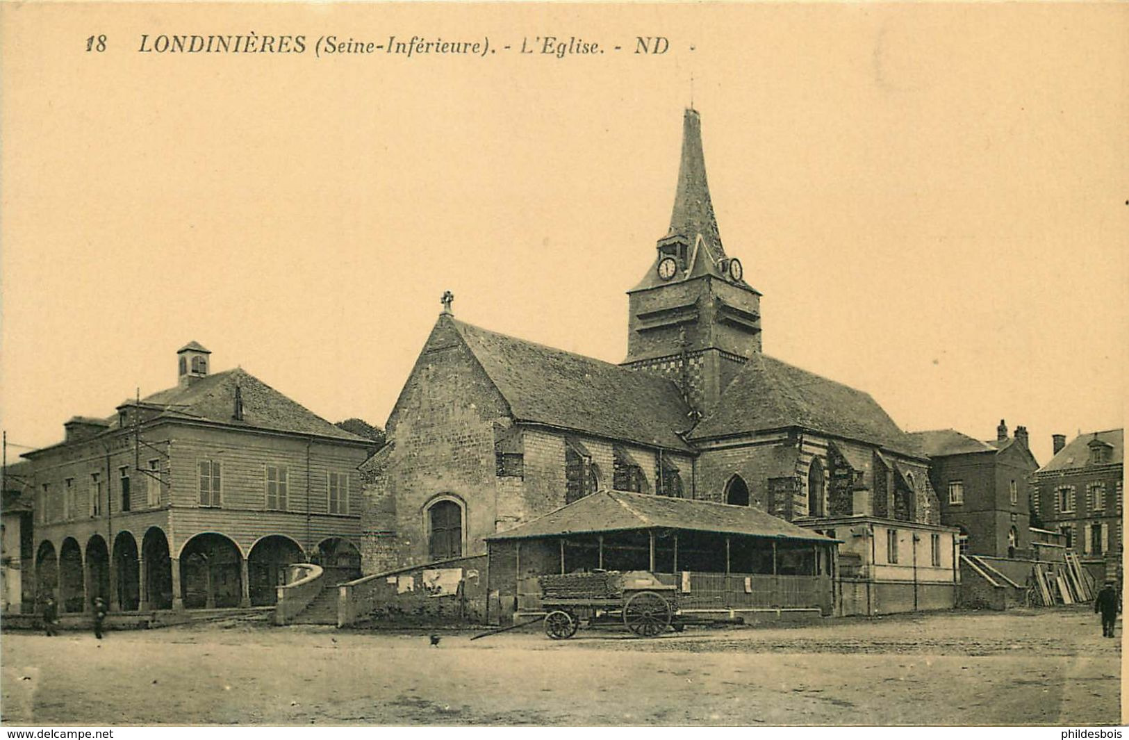 SEINE MARITIME  LONDINIERES  Eglise - Londinières